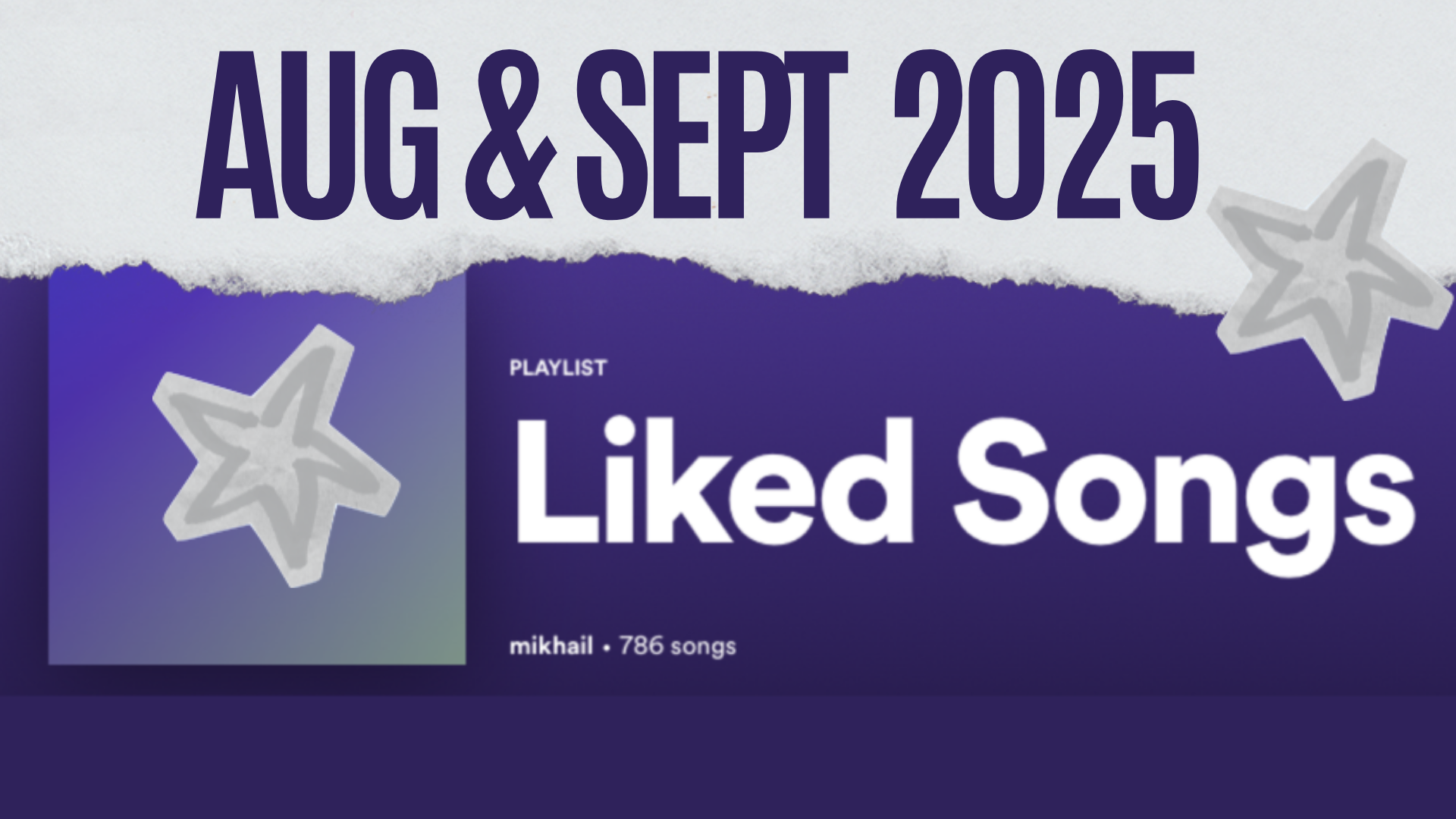 my favorite songs of august & september 2025